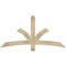 Ekena Millwork Davenport Rough Sawn Timber Gable Bracket, Douglas Fir, 60"W x 30"H x 2"D x 4"F, 12/12 Pitch GBW060X30X0204DAV00RDF - alternate 1